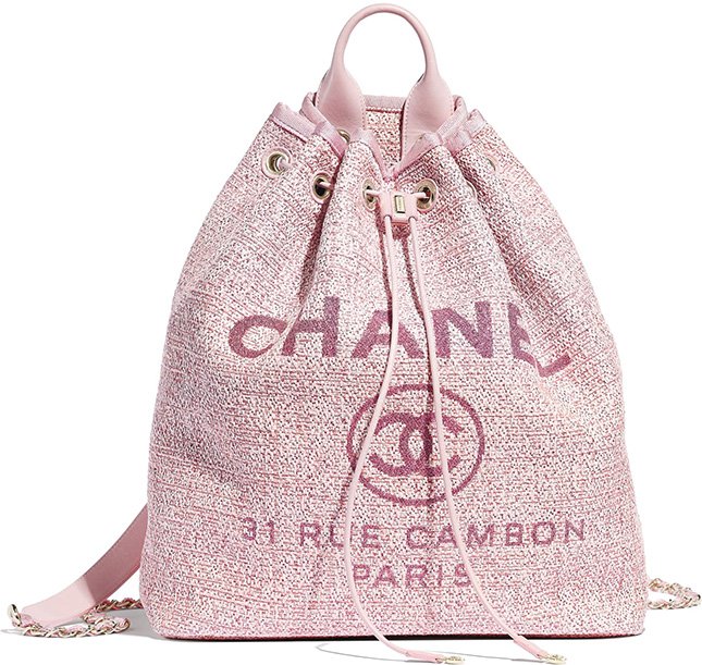 Chanel Deauville Backpack