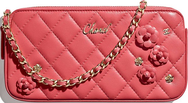 Chanel Flower Clutch With Chain Chanel Flower Clutch With Chain