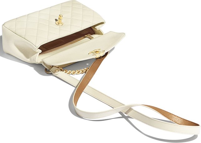 Chanel Lambskin Curved Flap Bag Chanel Lambskin Curved Flap Bag