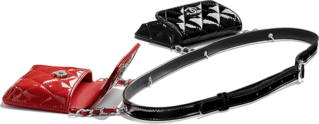 Chanel Double Mini Flap Waist Bag Chanel Double Mini Flap Waist Bag