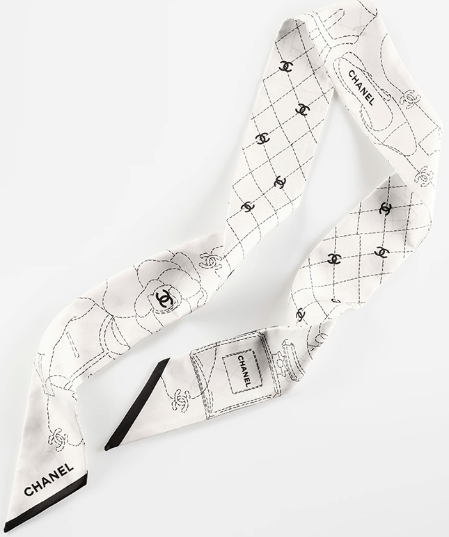 Chanel Pre Fall Scarf Collection Chanel Pre Fall Scarf Collection