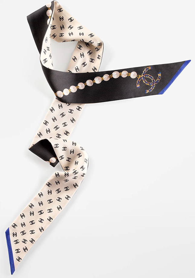 Chanel Pre Fall Scarf Collection Chanel Pre Fall Scarf Collection