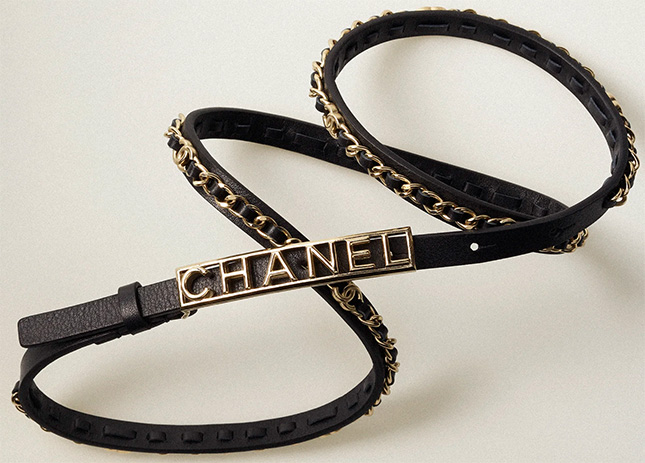 Chanel Fall Winter Belt Collection Act Chanel Fall Winter Belt Collection Act