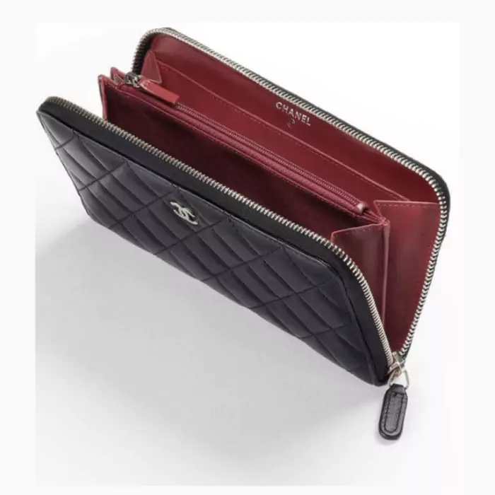 chanel zip around wallet prices 21