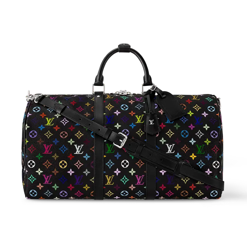 LV x TM Keepall Bandoulière 50 Multicolored