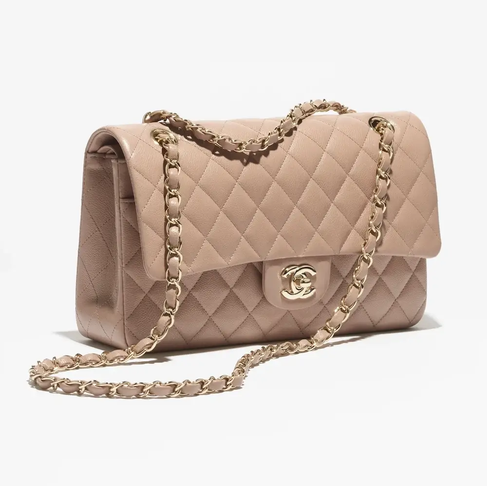 Chanel classic 11 12 handbag grained shiny calfskin gold tone metal A01112B10583U4658 #2