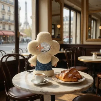 Bag in cafe